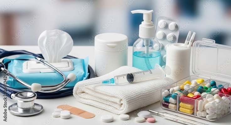 Healthcare supplies, medicines and clinical essentials